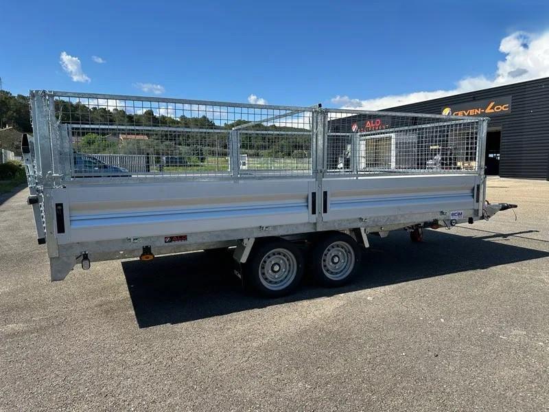 Remorque plateau ECIM PEV 435 TA - Occasion neuve, PTC 3500 kg, 4.06 x 2.15 m