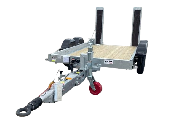 Remorque Porte-Engins en Location - Double Essieux, PTAC 2500 à 3500 kg, Longueur 4,61 à 5,97 m