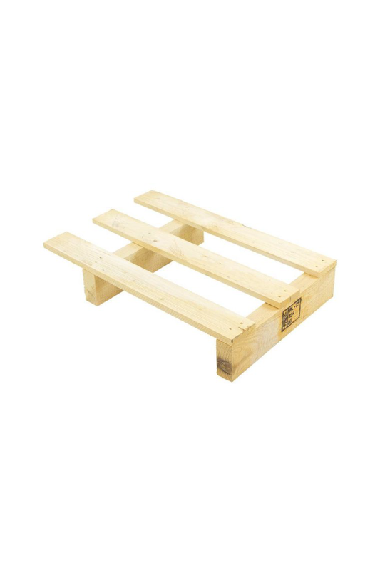 Quart de palette en bois - 1200 x 800 mm - 1500 kg de charge