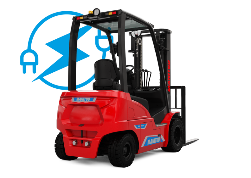 ME LIFT - Chariot élévateur électrique au Lithium Manitou - Capacité 1.6 à 3 tonnes - Levée 6.5 m