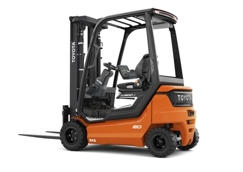 Traigo - Chariot élévateur frontal électrique - 24V, 48V, 80V - Capacité 1 à 8 tonnes - Hauteur levée 4,7 à 7,5 m