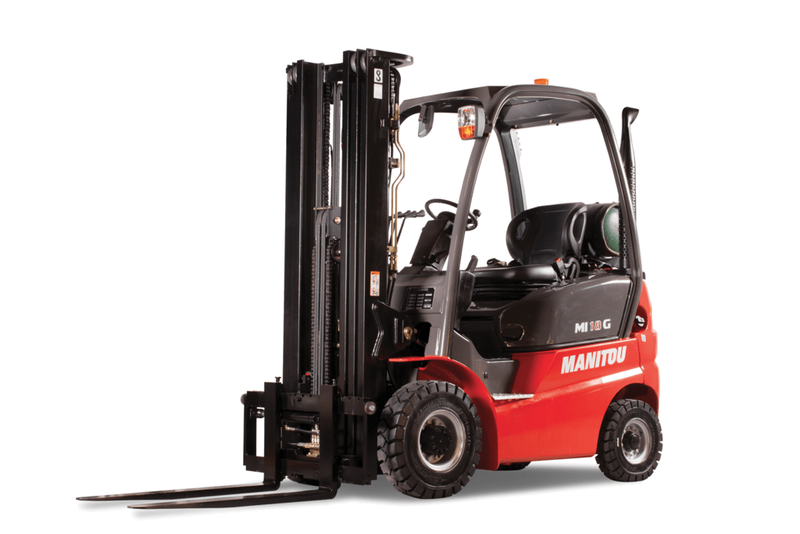 Chariot élévateur MI - Capacité 1,5 à 10 tonnes - Hauteur de levage 6 à 6,5 m - Thermique
