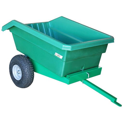 Remorque d'écurie en résine - 350L et 450L, avec sécurité anti-basculement