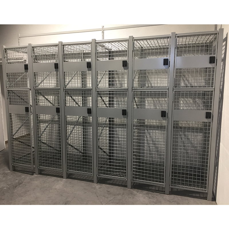 Consigne automatique - Casiers sécurisés avec verrouillage code 4 chiffres - 3 hauteurs disponibles (700 mm, 1400 mm, 2100 mm)