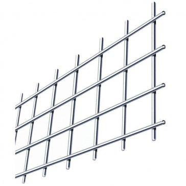 Panneau/Grille de serrurier Galva 1600x2000 Maille 50x50mm Fil de 4mm