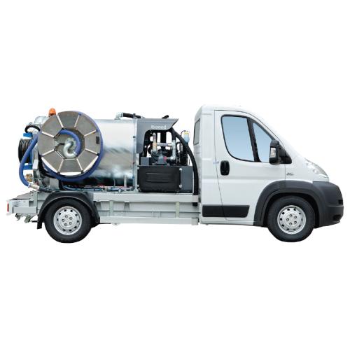 Hydrocureur UniCom - hydrocureur sur mesure pour véhicules utilitaires 3,5 T et 4,5 T