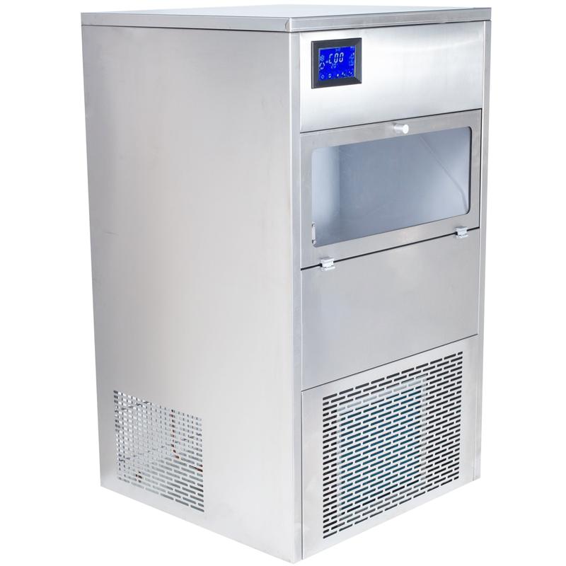 Machine à glace en écailles industrielle Adexa FIM100 - 100kg/24h, bac 60kg, 230V monophasé, pour bar, restaurant, hôtel