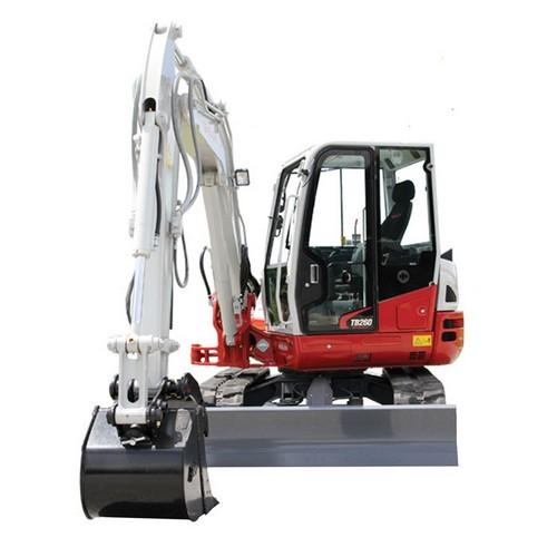 Location mini-pelle 5T - POWERTILT - 5 à 6 tonnes - chenilles caoutchouc - terrassement