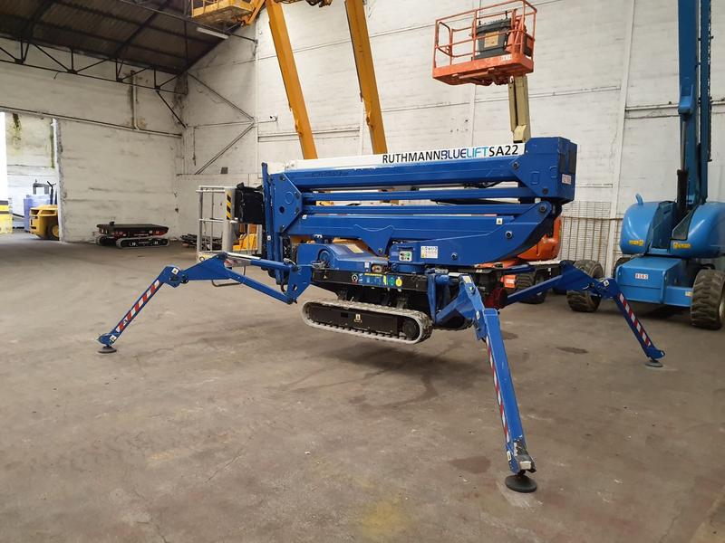 Nacelle araignée RUTHMANN BLUELIFT SA 22 - Hauteur de travail 22 m - Année 2016 - 4060 h