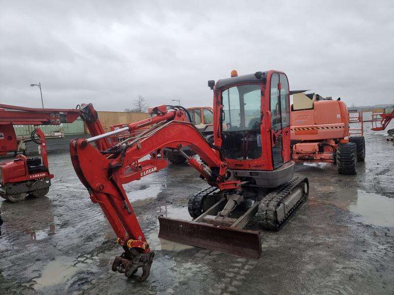 Mini pelle JCB 8025 ZTS - 2.81 t - Capacité godet 0.1 m³ - Année 2014