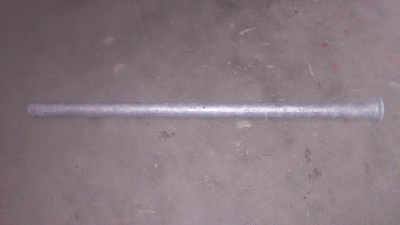 Axe de montage - Évacuateur - Poids 1.2 kg