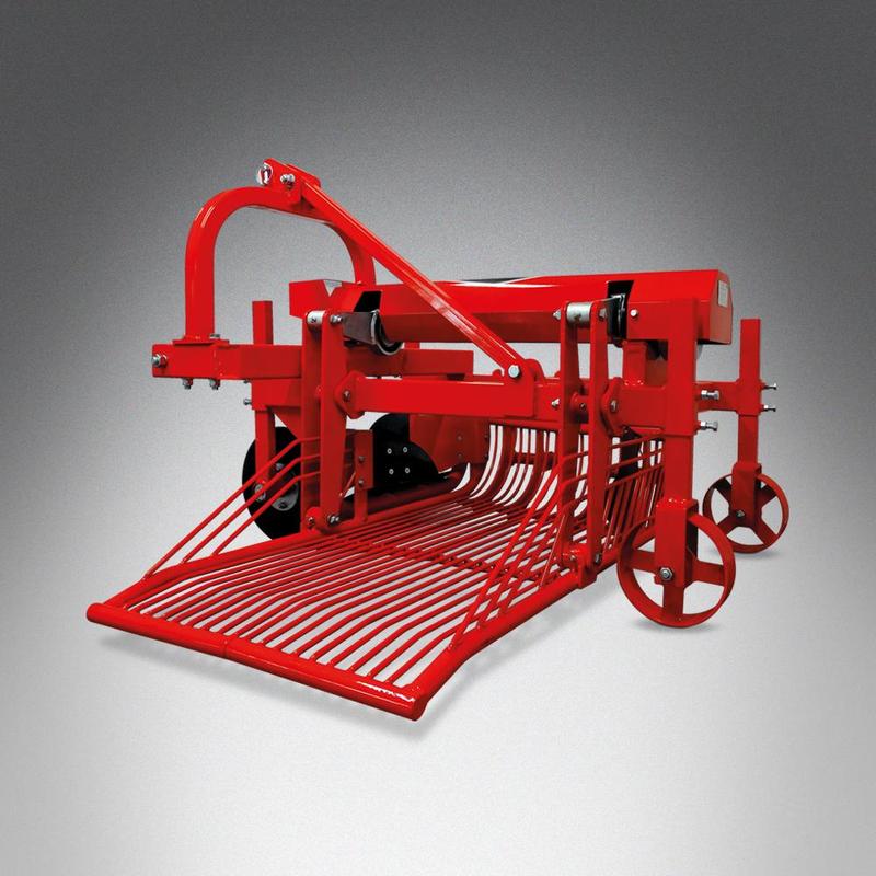Arracheuse de pommes de terre Giemme Machinery 4U55 - à éjection latérale pour tracteurs de 30 à 55 ch