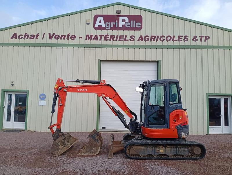 Kubota U48-4 - Pelle sur chenilles - Année 2020 - 2000h - Poids 4700kg