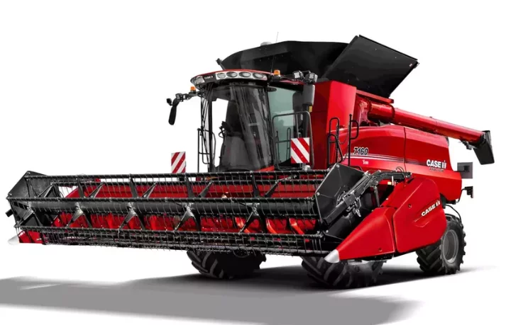 Moissonneuse-batteuse Axial-Flow série 160 Case IH - rotor unique, trémie 12 500 L, moteur FPT Cursor 9 L