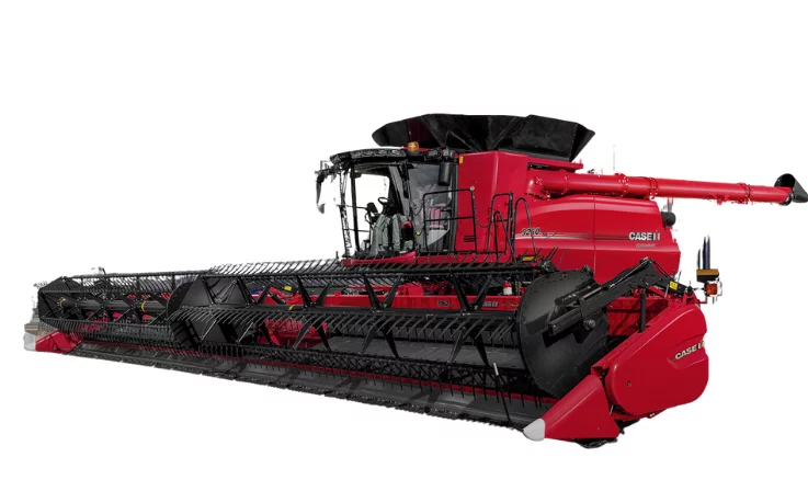 Moissonneuse batteuse Axial-Flow série 250 Case IH - pneumatiques VF710/70 R42 ou IF900/60R32