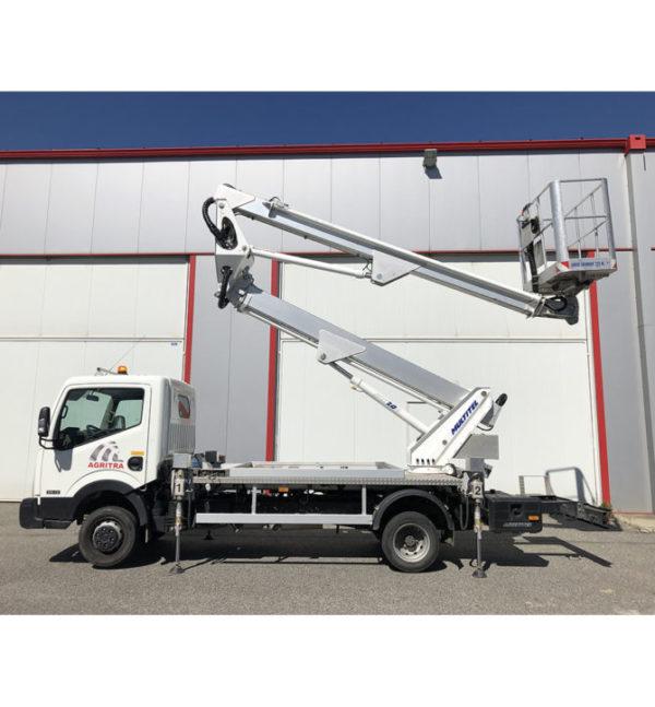 Nacelle S/V L19 M – Multitel – Modèle HX 200 - Hauteur max. 19,80 m - Charge utile 225 kg - Moteur diesel - Location à la journée