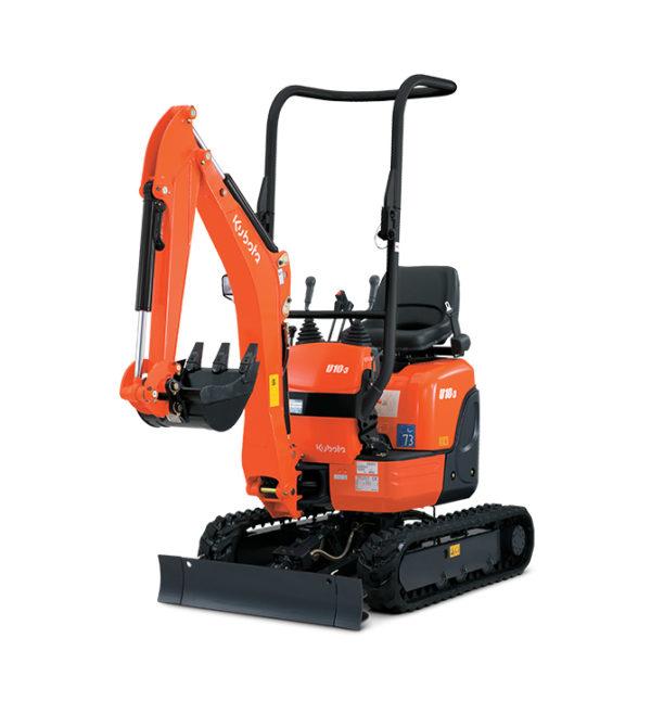 Pelle à chenille Kubota – 1T1 – Modèle U10-3 - terrassement - location 8h max