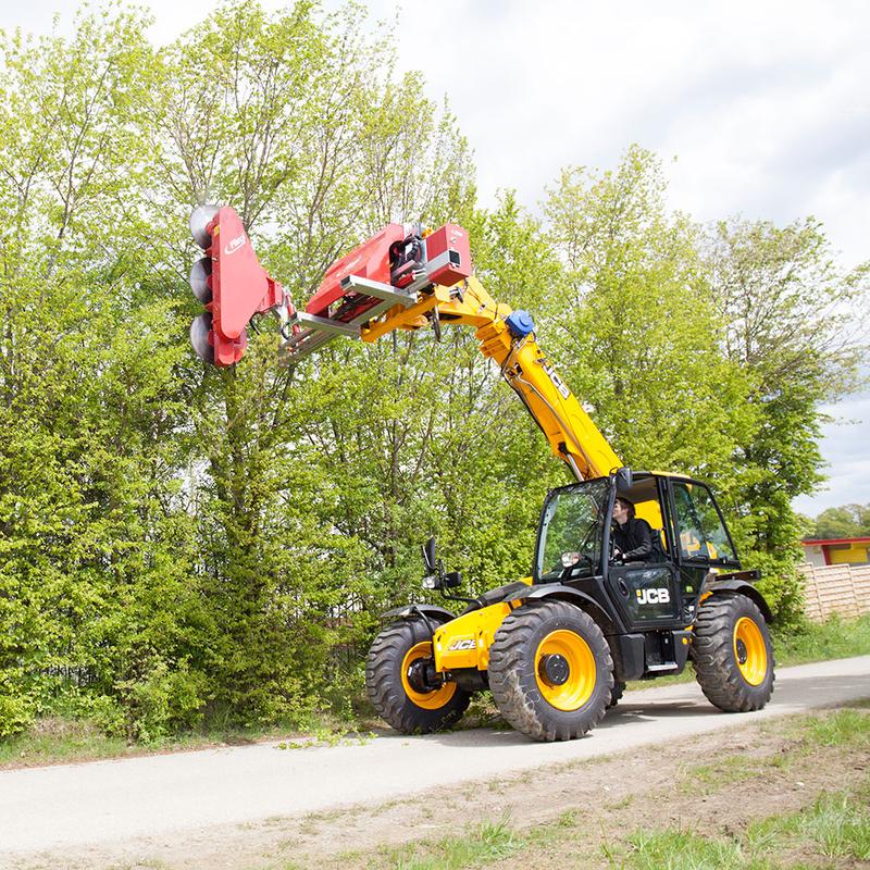 Lamier à scies WoodKing High - 4 lames Ø 700 mm, largeur de coupe 2800 mm, pour chargeur agricole ou télescopique