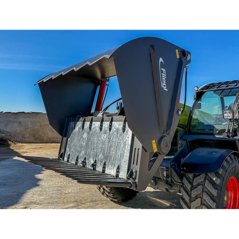 Fourche coupante pour ensilage - 1,4 m³, 1600 mm, 940 kg - Réf. SSGRTL001600
