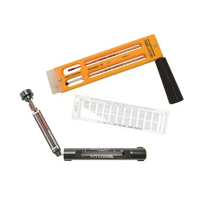 Hygromètres Elcometer 116A-1 et 116C-1 - tourbillonnaire et à harnais pour mesure d'humidité relative et point de rosée