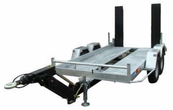 Remorque AC-PEB111 - Charge utile 8.5T, Poids total 11.4T, Dimensions 6.10 m x 2.50 m