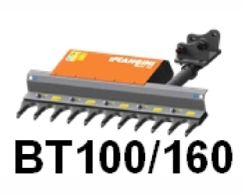 BT100-160 - Barre d'élagage pour tonnage 5 à 12T, largeur 1580 mm, poids 235 kg