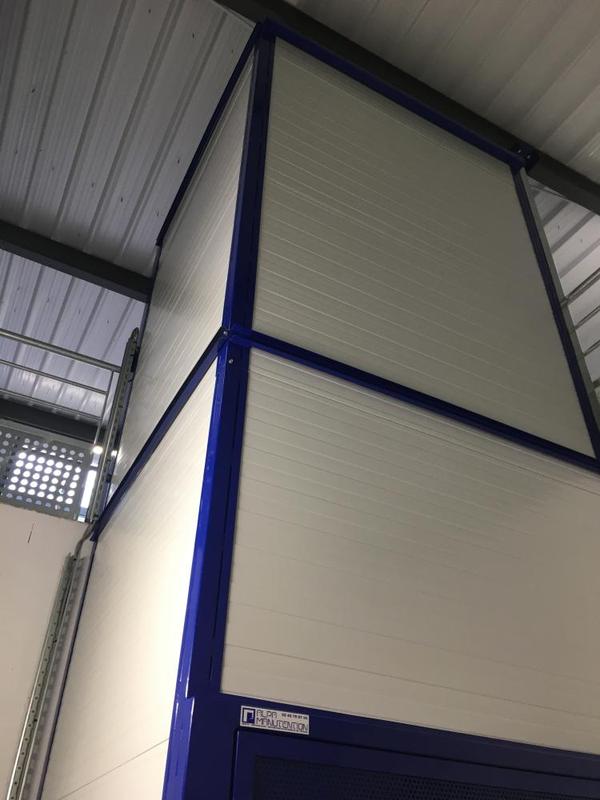 Monte-charge Alpa Manutention - levage vertical de charges lourdes et volumineuses