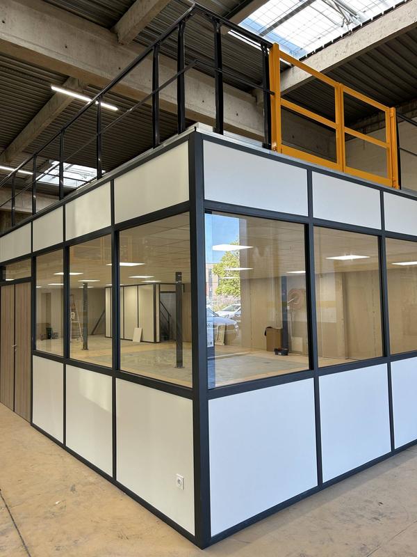 Cloisons amovibles en aluminium pour aménagements d'espaces - Venissieux Rhône