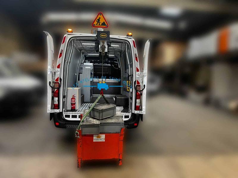 EASYLOAD - Système de manutention et chargement autonome pour véhicule utilitaire - Capacités 250 kg et 500 kg
