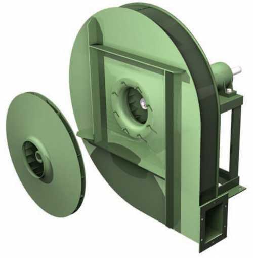 GFI Cimme - Ventilateur haute pression type GF - Transmission poulie courroie - Débit 7-471 m³/min