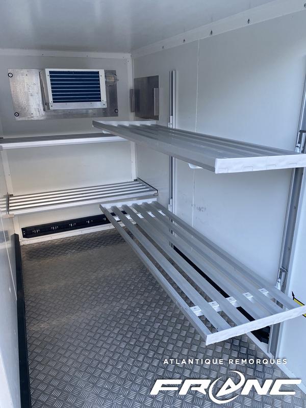 Remorque frigorifique OCCASION 2020 - PTAC 750 kg - Volume 5 m³ - Groupe froid GOVI