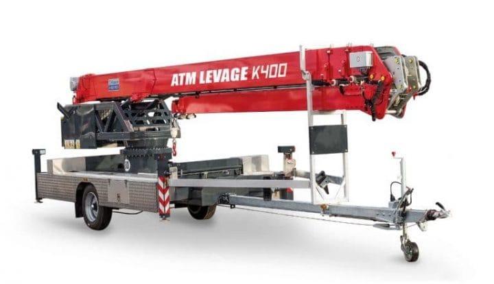 Grue sur remorque KLAAS K400