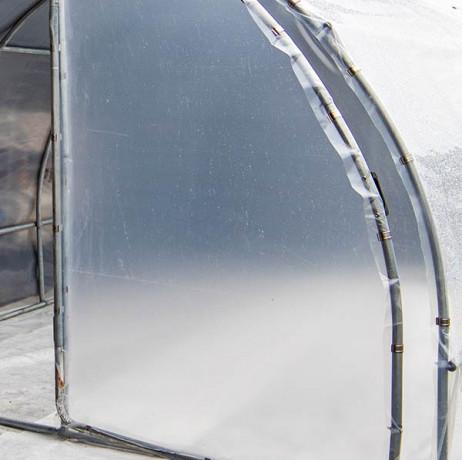 Serre tunnel Eléna 3x6 m - Pas 1m - Acier galvanisé 32mm - Bâche thermique 200 microns