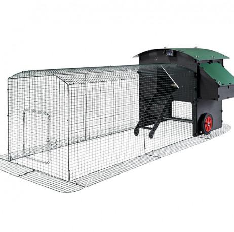Extension enclos 1 m pour poulailler surélevé 5-15 poules - Treillis acier PPA 95.6 cm hauteur