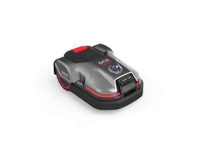 Robot de tonte DCK KRM 308 - Robot tondeuse intelligent pour jardins jusqu'à 800 m² - Flash LiDAR, 8 zones, largeur 180 mm