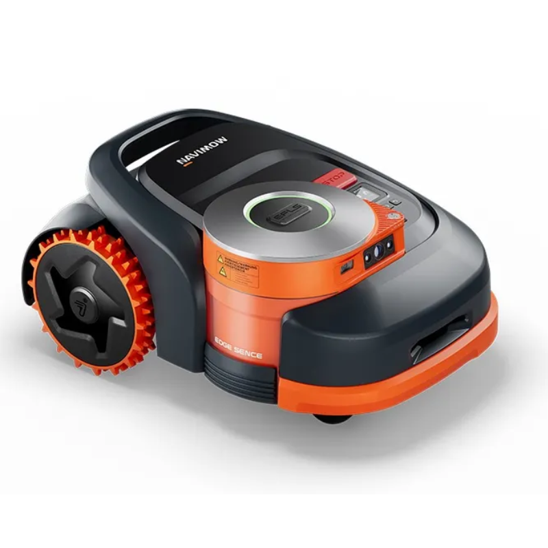 Robot tondeuse Segway Navimow H215 - Gamme H pour jardins jusqu'à 1500 m² - Coupe 20-70 mm - 6 lames - NRTK + LIDAR