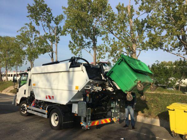 T2 75 - Benne à gravats pour 75m de long, 250 kg/m², 200 kg/m³, 100m² 100m³, 400 kg/m³, 1200 kg/m³