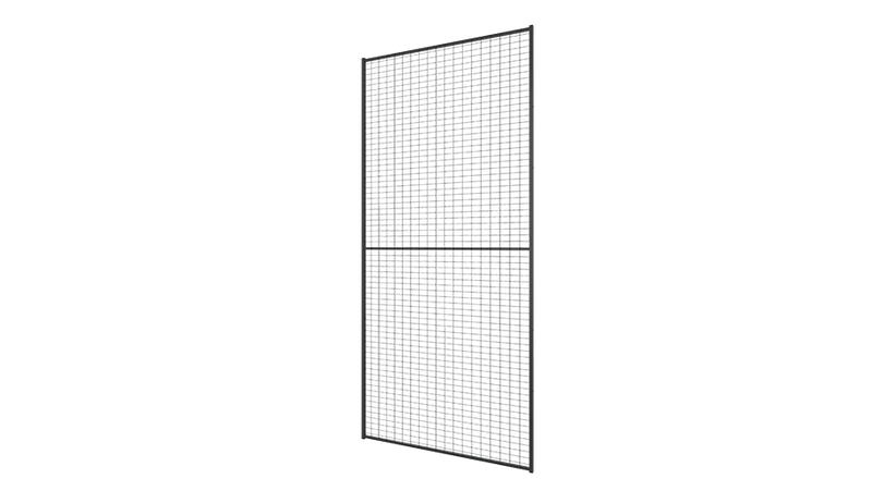 Panneaux grillagés X-Guard Lite - 50x30 mm, 3 hauteurs, 13 largeurs, noir RAL 9011