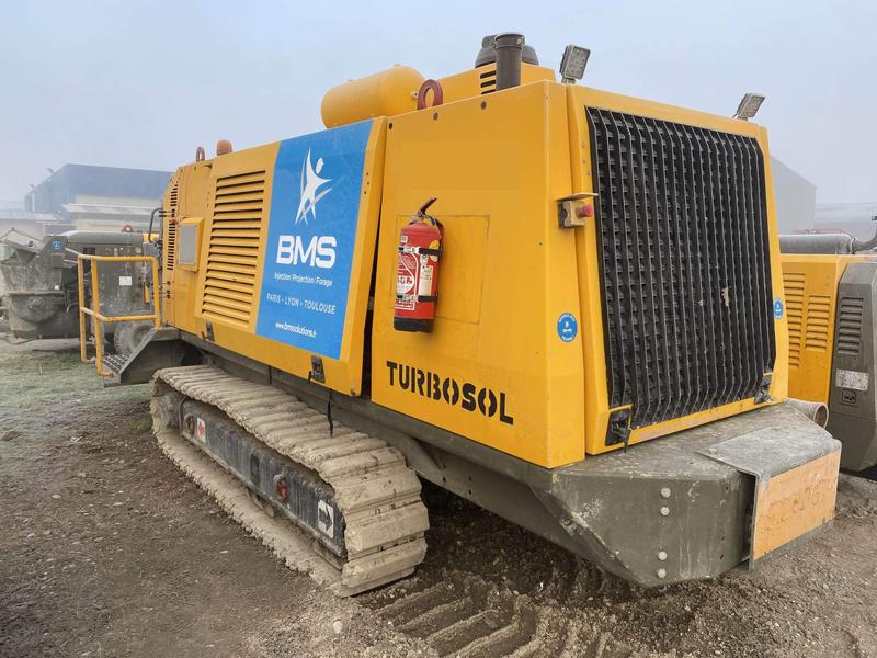 Pompe à béton sur chenilles TB140 Turbosol occasion - machine n°1572 année 2020