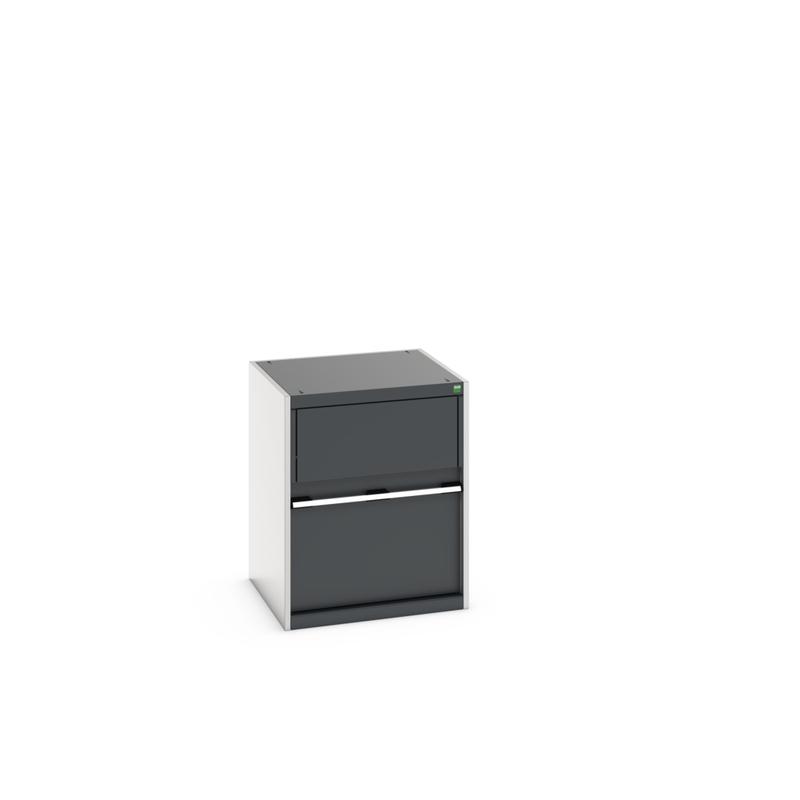 Armoire Kfz pour Déchets Cubio - 650x650x800 mm - Bacs Alu Amovibles - Réf. 45001080
