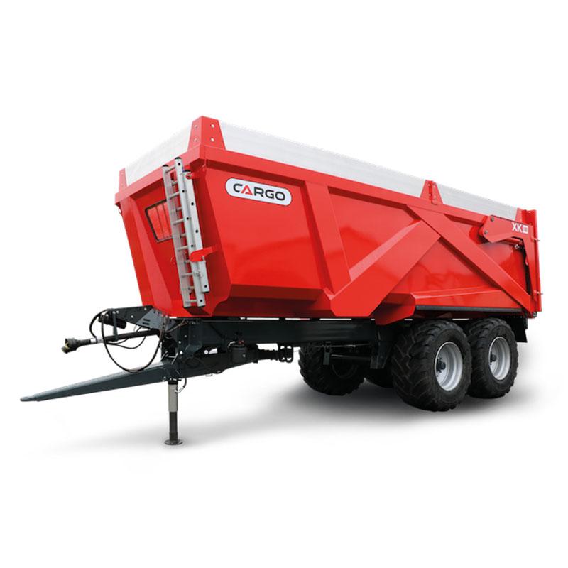Cargo Benne monocoque en acier HLE - volume de 14 à 31 m³ et longueur intérieure de 5 à 9,2 m