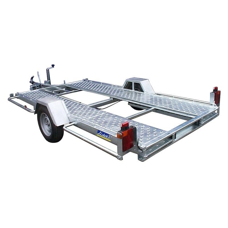 Remorques routières Lider - galvanisées, aluminium ou bois - PTAC de 500 à 3500 kg