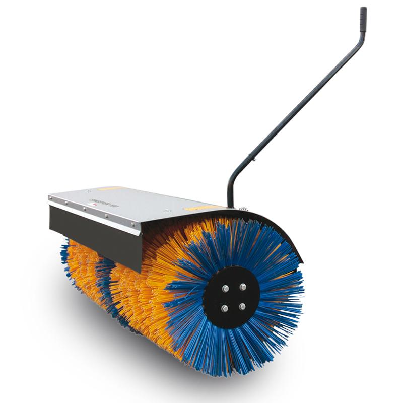 Balayeuse - 80, 100 ou 120 cm de largeur de travail - Brosse en nylon ou mixte nylon/acier
