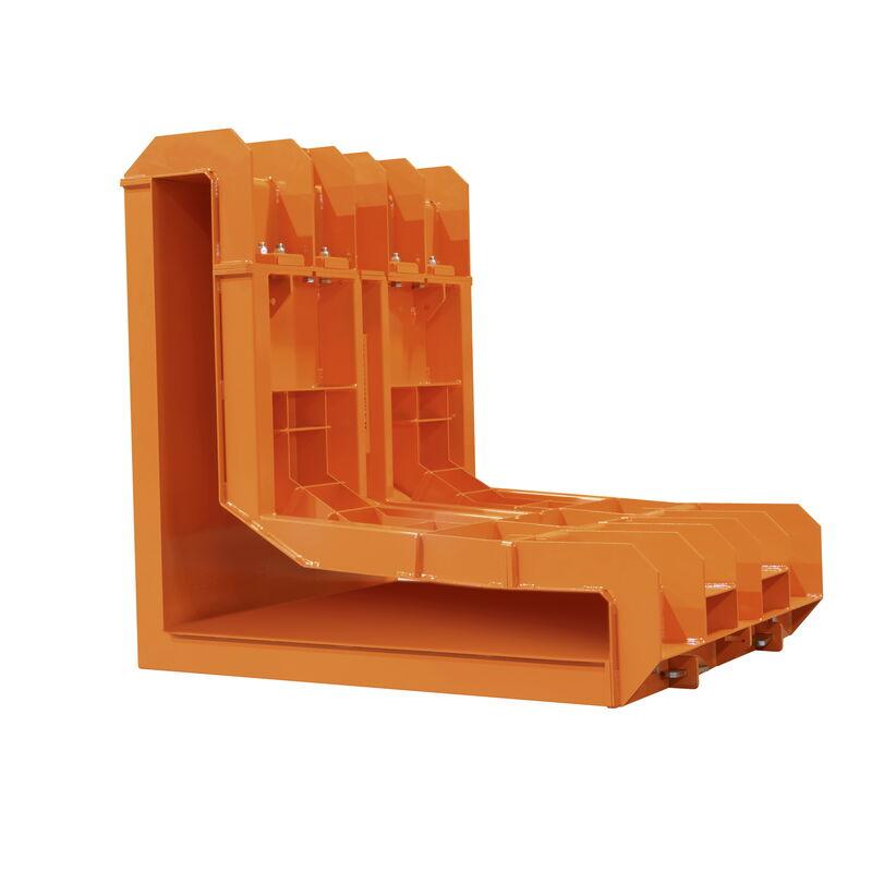 Mur de soutènement modulaire LM1000 en acier - 100x100x100 cm - 0,27 m³ - poids final 650 kg