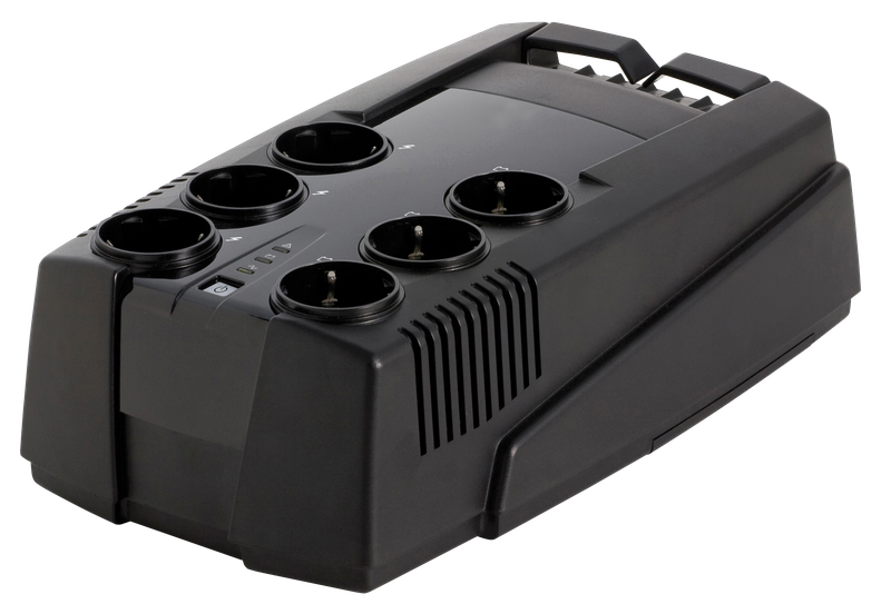 Onduleur 600VA - 360W, 220-240V, 50/60Hz, 30mn de batterie, 6 prises françaises + 2 IEC 320 C13