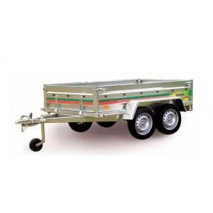 Remorque bagagère LIDER UNI233DE - PTAC 500 kg, dimensions 233 x 132 cm