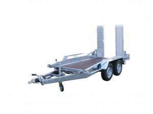 Remorque porte engins LIDER 40850 - PTAC 2000 / 2500 kg, dimensions 300x145x8/18 cm