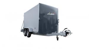 Remorque fourgon LIDER 42950 - dimensions 300 x 150 x 178 cm, PTAC 1500/1700/2000 kg