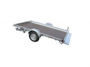 Remorque plateau multi-usages LIDER 40375 - PTAC 750 kg, caisse basculante, freinage à inertie