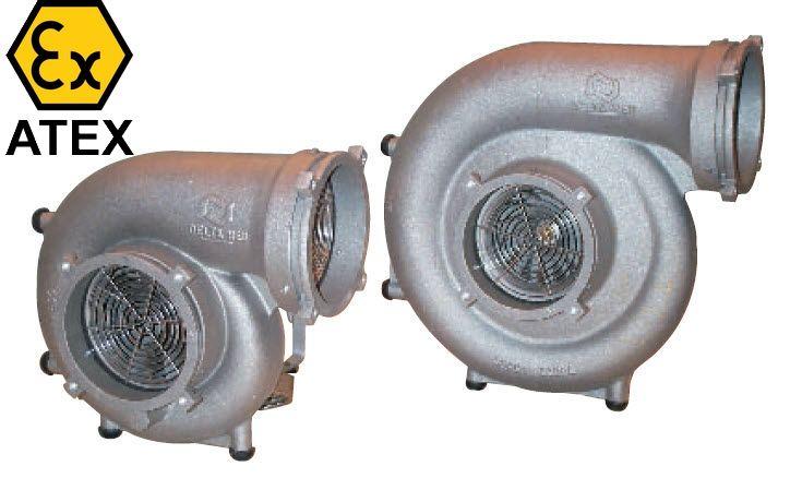 Aspirateur centrifuge électrique ATEX Ø 300 mm - 3000 m³/h
